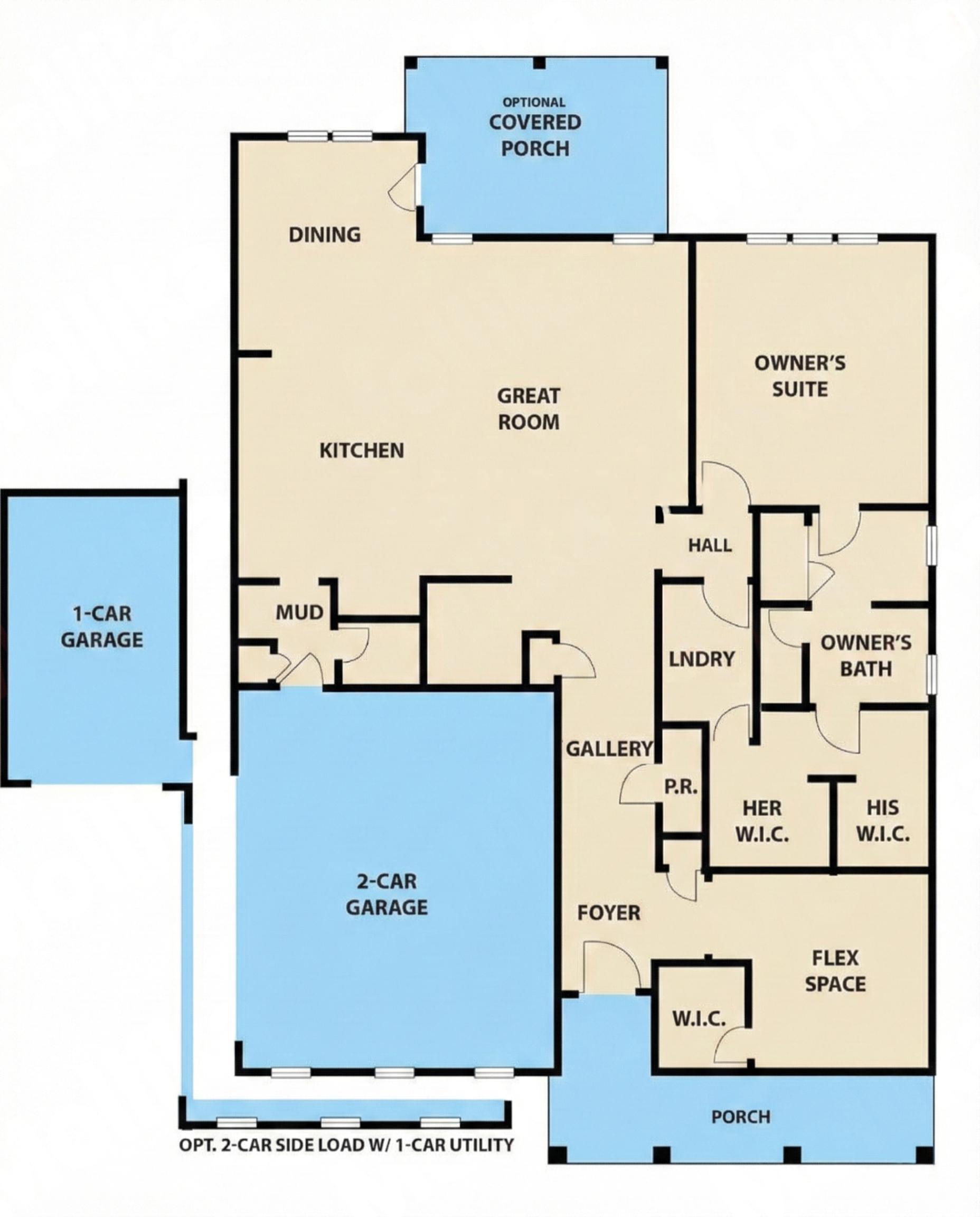 The Oakwood Floor Plan 1